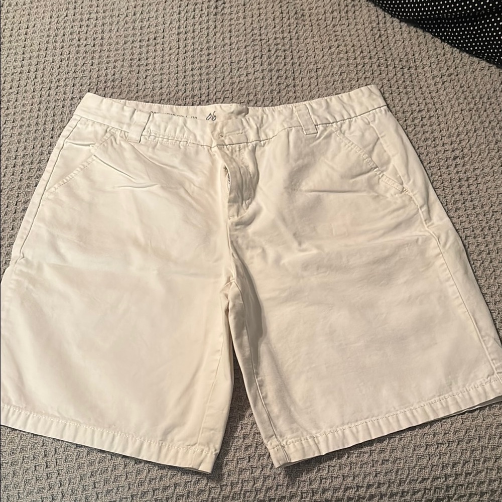 Women’s White Shorts